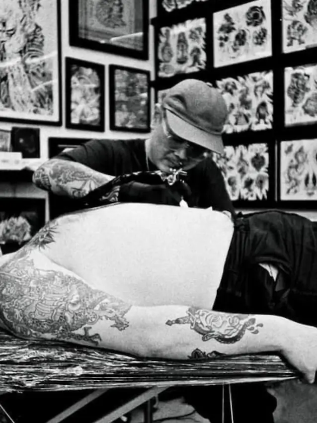 Custom fine line tattoo artwork by Bernard Kwok